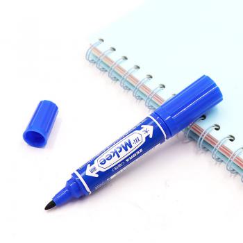 斑马(ZEBRA) 大麦奇MO-150-MC(蓝)双头(粗+细)油性记号笔
