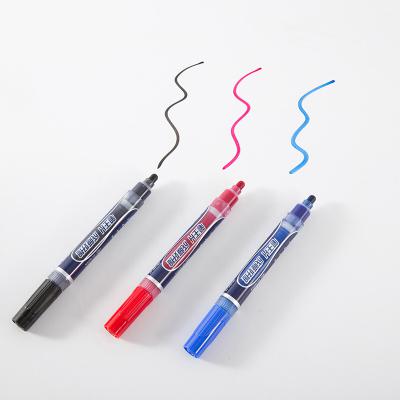雅谷成膜H型白板笔可擦易擦 办公会议 可加墨 蓝色单支可加墨雅谷白板笔