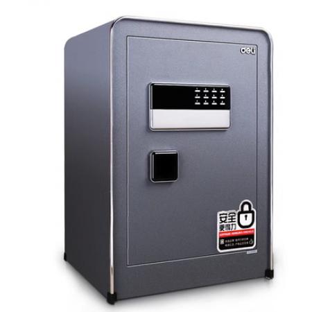 得力4058电子密码保险箱电子密码保管箱H600(深灰)(台)