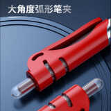 晨光(M&G)K35/0.5mm红色中性笔 按动签字笔 红色水笔 12支/盒